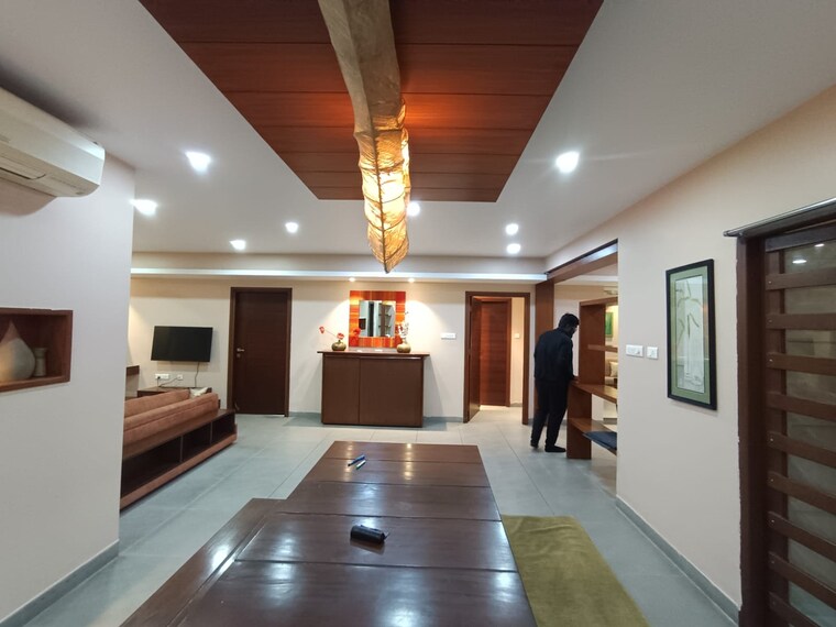 Living Room, green-grace 3 Bedroom 2570 Sq.Ft. Apartment In Gachibowli Hyderabad 9607574