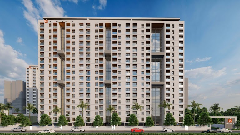 2 BHK 725 Sq.Ft. Apartment in Kohinoor Central Park