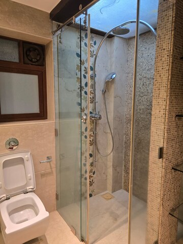 Bathroom in 2 BHK Apartment at Gods Gift Tower Bandra, Bandra West – for Rent