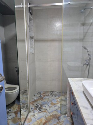 Bathroom in 2 BHK Apartment at Gods Gift Tower Bandra, Bandra West – for Rent