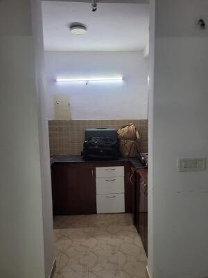 Kitchen in 2.5 BHK Apartment at Today Ridge Residency, Sector 135 – for Rent