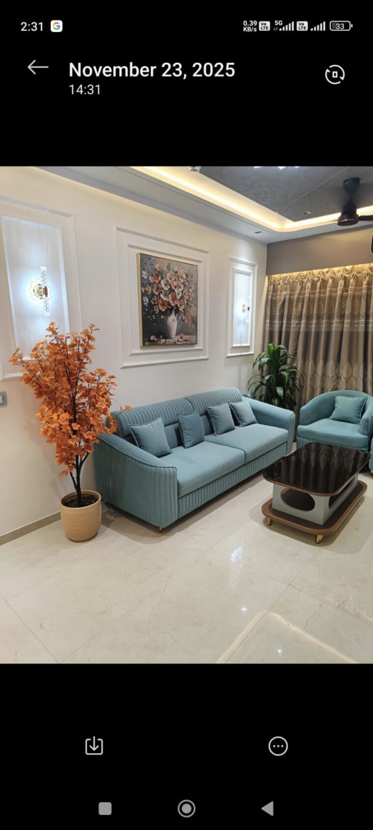 Living Room, pandurang-chs-balkum 2 Bedroom 950 Sq.Ft. Apartment In Balkum Pada Thane 9607713