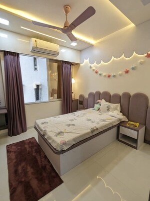 Bedroom in 3 BHK Apartment at Conwood Enclave, Vasant Vihar – for Rent