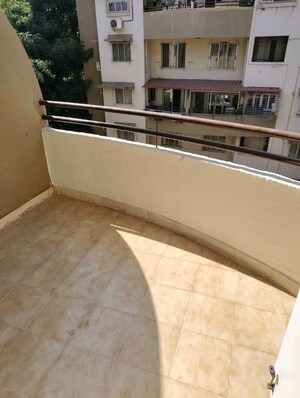Balcony in 3 BHK Apartment at Clarion Park, Aundh – for Rent