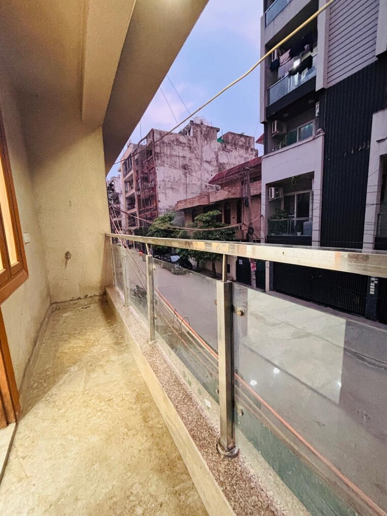 Balcony, saket 3 Bedroom 1200 Sq.Ft. Builder Floor In Saket Delhi 9607805