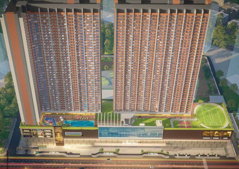 Exterior View, jp-codename-starlife 1 Bedroom 407 Sq.Ft. Apartment In Mira Road Thane 9607885