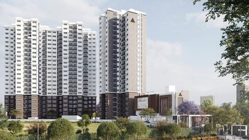 3 BHK Apartment – Exterior View View at Hebbal - for Sale