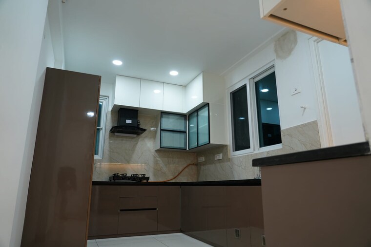 Kitchen, trendset-jayabheri-elevate 3 Bedroom 2030 Sq.Ft. Apartment In Madhapur Hyderabad 9607942