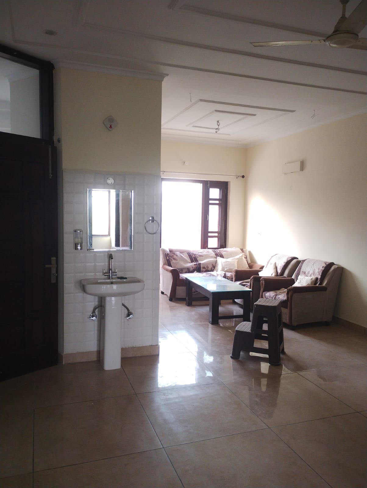 2 BHK + Pooja Room Builder Floor For Rent in Aerocity