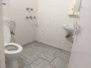 Bathroom in 3 BHK Apartment at Sector 2 Dwarka – for Rent