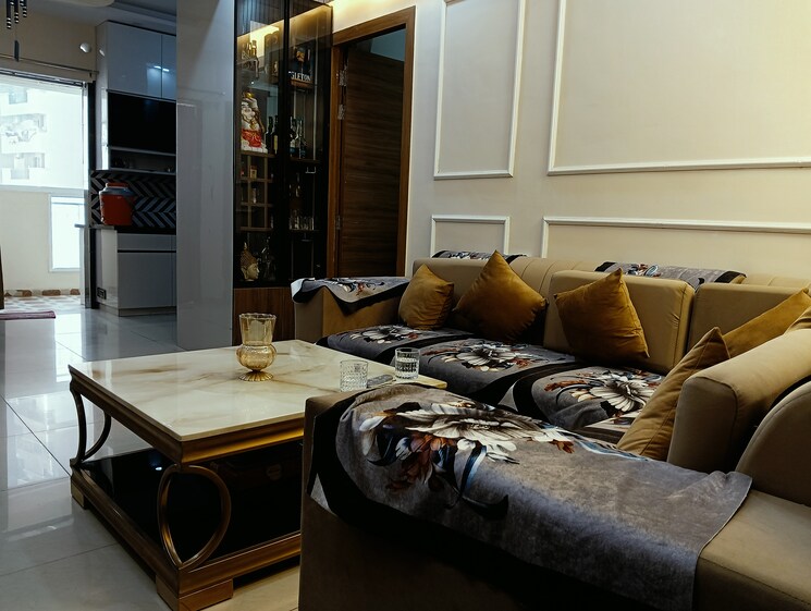 Living Room, landcraft-golflinks-plaza 3 Bedroom 1560 Sq.Ft. Apartment In Pandav Nagar Ghaziabad 9608353