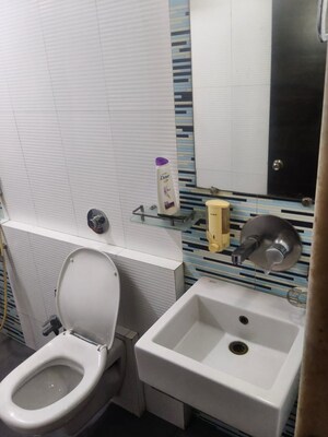 Bathroom in 1 BHK Apartment at Evershine Park, Andheri West – for Sale