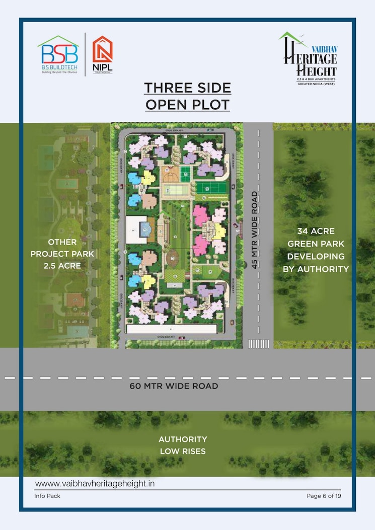 Master Plan, bsb-vaibhav-heritage-height 2 Bedroom 955 Sq.Ft. Apartment In Sector 16 Greater Noida Greater Noida 9608288