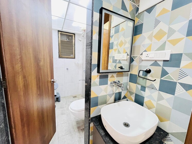 Bathroom, bhaktamar-residency 3 Bedroom 1900 Sq.Ft. Apartment In Wadgaon Sheri Pune 9608268