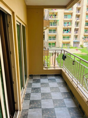 Balcony in 3 BHK Apartment at High End Paradise I, Murad Nagar – for Rent