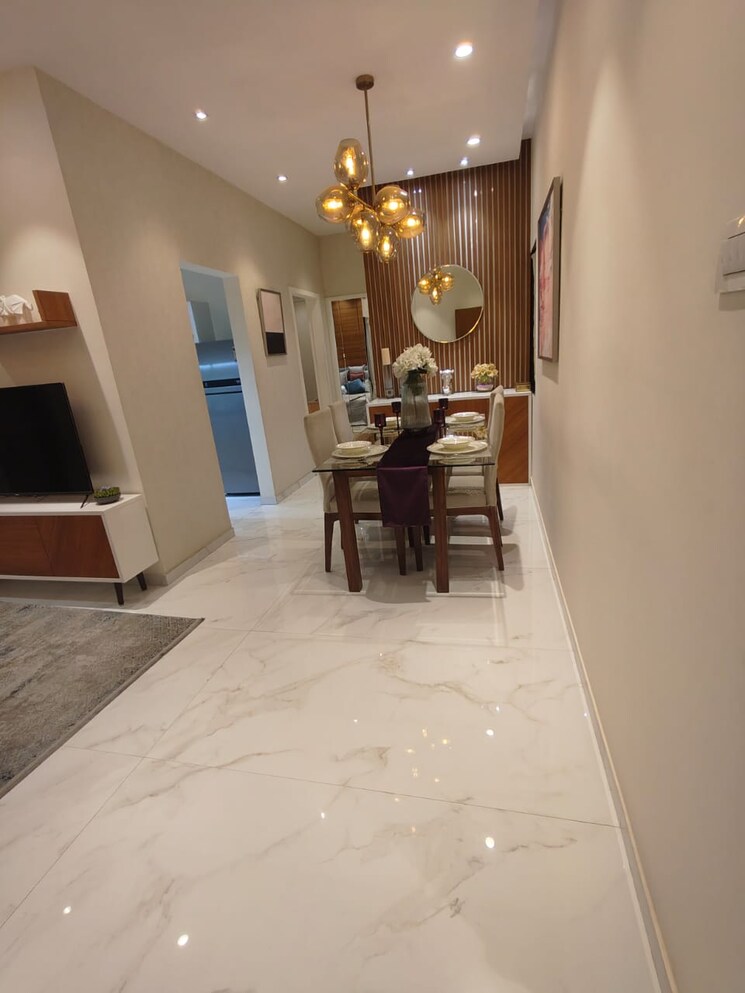 Dining area, siddharth-riverwood-park 1 Bedroom 429 Sq.Ft. Builder Floor In Sagarli Gaon Thane 9608324