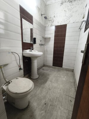 Bathroom in 2 BHK Builder Floor at Sainik Colony – for Rent