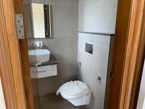 Bathroom in 3 BHK Builder Floor at Aerocity – for Rent