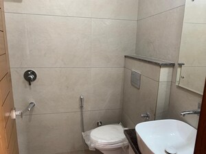 Bathroom in 3 BHK Builder Floor at Aerocity – for Rent