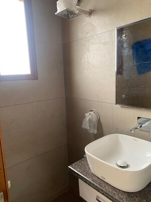 Bathroom in 3 BHK Builder Floor at Aerocity – for Rent