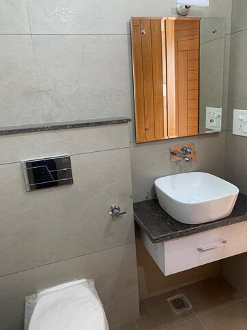 Bathroom in 3 BHK Builder Floor at Aerocity – for Rent
