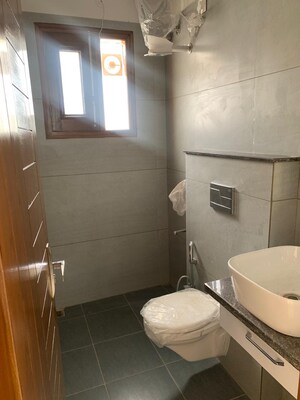 Bathroom in 3 BHK Builder Floor at Aerocity – for Rent