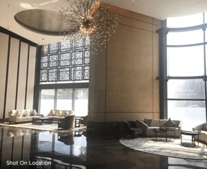 Living Room in 4 BHK Apartment at Omkar 1973, Worli – for Rent