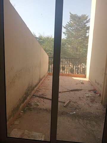 Balcony in 2.5 BHK Apartment at Manglam Aadhar, Gandhi Path – for Rent