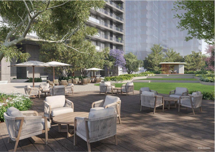 Garden, experion-the-trillion 3 Bedroom 2800 Sq.Ft. Apartment In Islampur Gurgaon 9608576