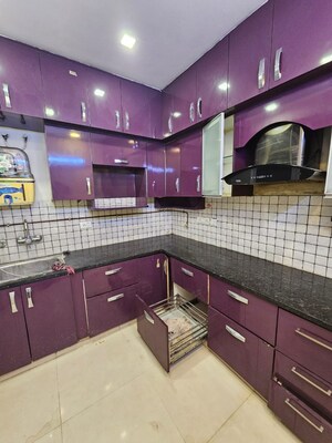 Kitchen in 3 BHK Apartment at Galaxy North Avenue ll, Gaur City 2 – for Rent