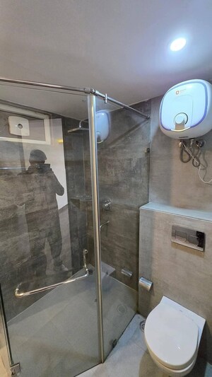 Bathroom in 3 BHK Builder Floor at Saket – for Rent