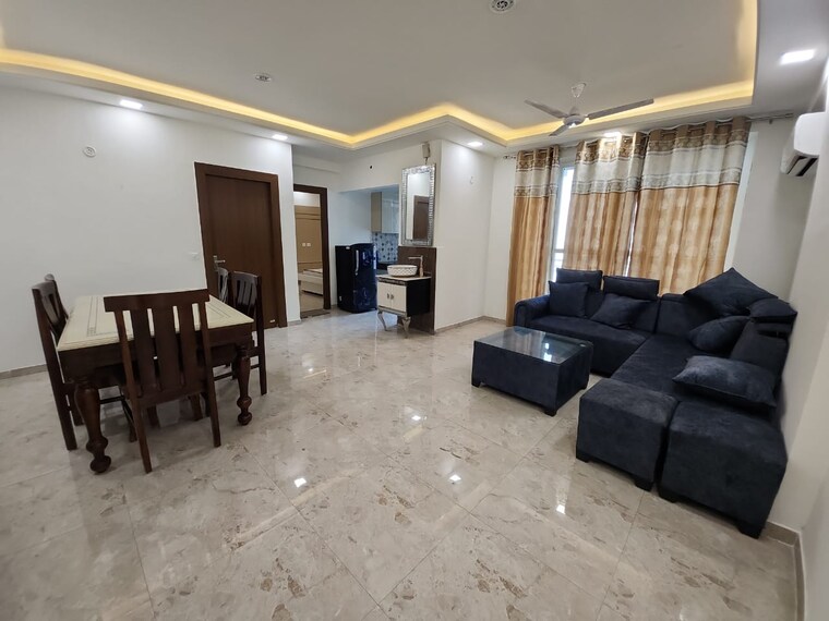 Living Room, vihaan-floors 2 Bedroom 1100 Sq.Ft. Builder Floor In Roza Jalalpur Greater Noida 9608704