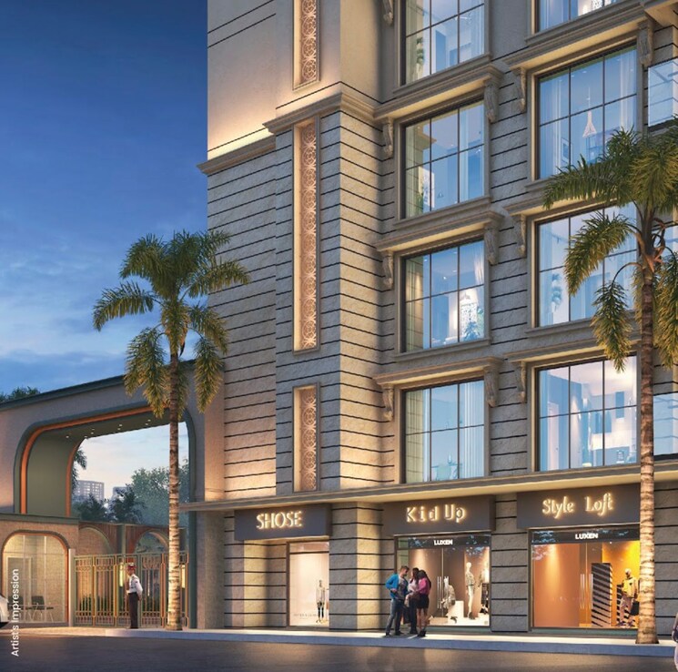 Exterior View, raymond-the-address-by-gs 2 Bedroom 675 Sq.Ft. Apartment In Bandra East Mumbai 9608661