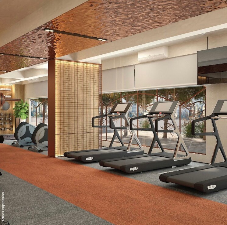 Gym, raymond-the-address-by-gs 2 Bedroom 675 Sq.Ft. Apartment In Bandra East Mumbai 9608661
