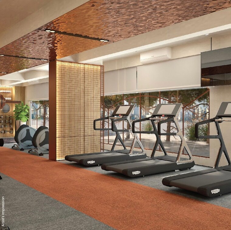 Gym, raymond-the-address-by-gs 2 Bedroom 675 Sq.Ft. Apartment In Bandra East Mumbai 9608661