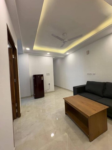 Living Room in 1 BHK Builder Floor at Saket – for Rent
