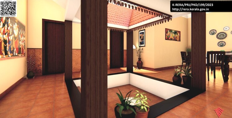 Living Room, chandranagar colony 3 Bedroom 2000 Sq.Ft. Independent House In Chandranagar Colony Palakkad 9608720