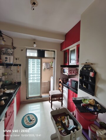 Kitchen in 2 BHK Apartment at Sai Baba Vihar Complex, Ghodbunder Road – for Rent