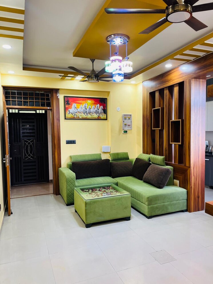 Living Room, uninav-bliss 3 Bedroom 1990 Sq.Ft. Apartment In Raj Nagar Extension Ghaziabad 9608727