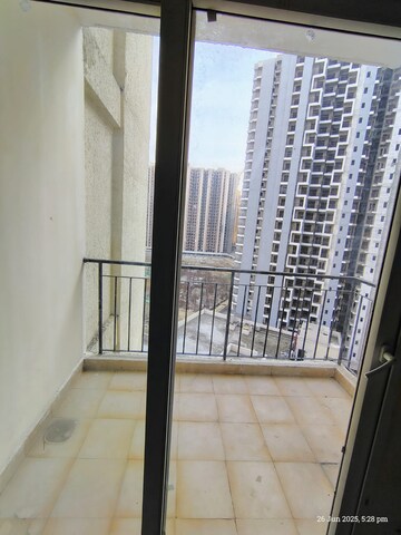 Balcony in 2 BHK Apartment at Amrapali Enchante, Tech Zone 4 Greater Noida – for Rent