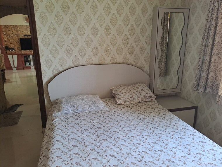 Bedroom, risland-the-icon 3 Bedroom 1050 Sq.Ft. Apartment In Dhokali Thane 9608803