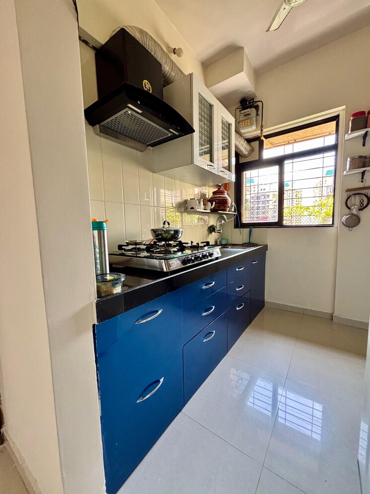 Kitchen, unnati-woods-chs 1 Bedroom 471 Sq.Ft. Apartment In Kasarvadavali Thane 9608808