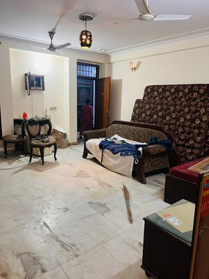 Living Room in 2 BHK Builder Floor at Saket – for Rent