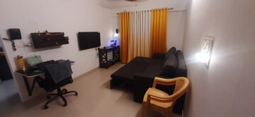 Living Room in 1 BHK Apartment at Cosmos Jewels, Ghodbunder Road – for Rent