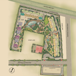 Master Plan in 3 BHK Apartment at Sector 37d – for Sale