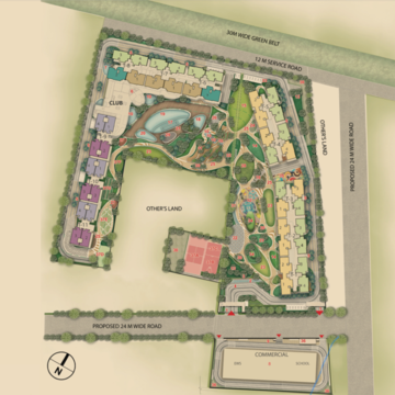 Master Plan in 3 BHK Apartment at Sector 37d – for Sale