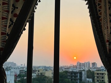 Building Lobby in 2 BHK Apartment at Ansal Sushant Estate, Sector 52 – for Rent