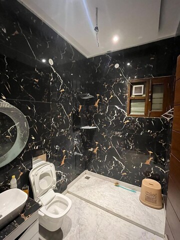 Bathroom in 2 BHK Builder Floor at Aerocity – for Rent