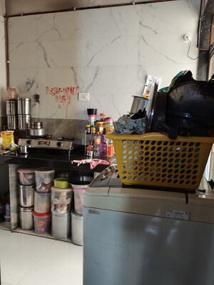 Kitchen in 1 BHK Apartment at Vankvanis Ela, Ulwe Sector 18 – for Sale