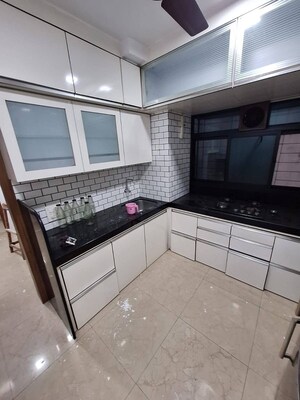 Kitchen in 1 BHK Apartment at Azad Nagar – for Rent